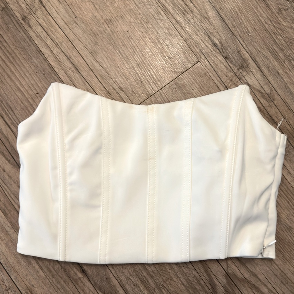 Tiger mist corset top small